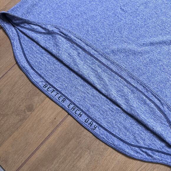 Lululemon Metal Vent Tech Shirt Mens XL Blue Short Sleeve Athletic gym - Picture 7 of 10